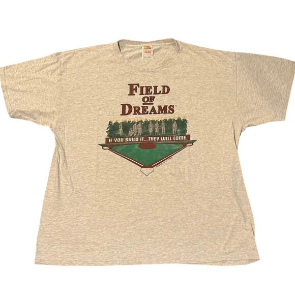 Vintage 90s Field of Dreams If You Build It…They Will Come Shirt Adult XL - Picture 1 of 6